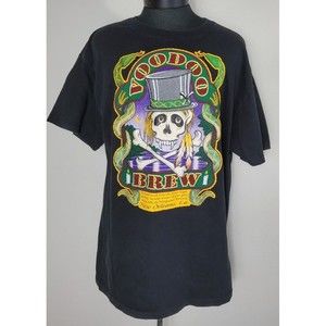 Vintage 1989 VOODOO BREW New Orleans LA Brewery Shirt Size XL